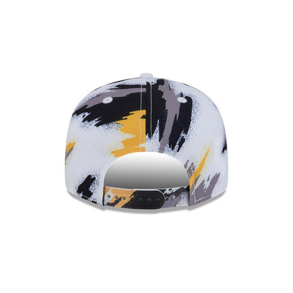 Pittsburgh Steelers Paint Black 9FIFTY Adjustable Hat