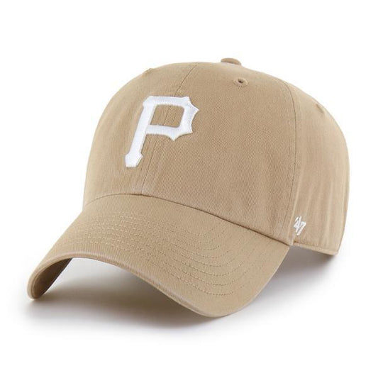 Pittsburgh Pirates '47 Khaki Clean Up Adjustable Hat