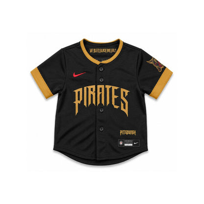 Pittsburgh Pirates Infant/Toddler Nike Black 2026 City Connect Jersey