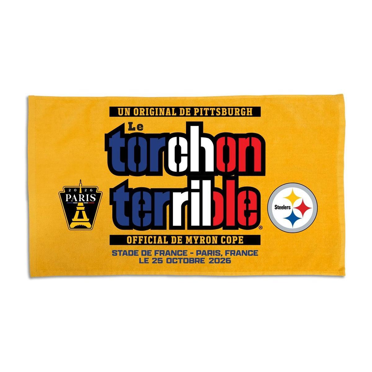 Pittsburgh Steelers Paris Gameday Terrible Towel