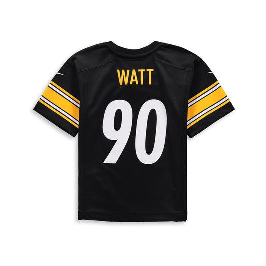 Pittsburgh Steelers T.J. Watt #90 Child Nike Replica Home Jersey