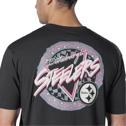 New Era Pittsburgh Steelers Retro Glow Tee
