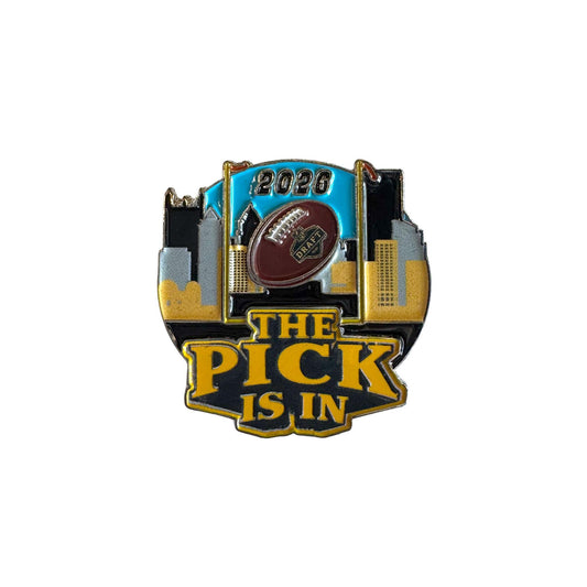 NFL Draft Goalpost Premium Enamel Pin