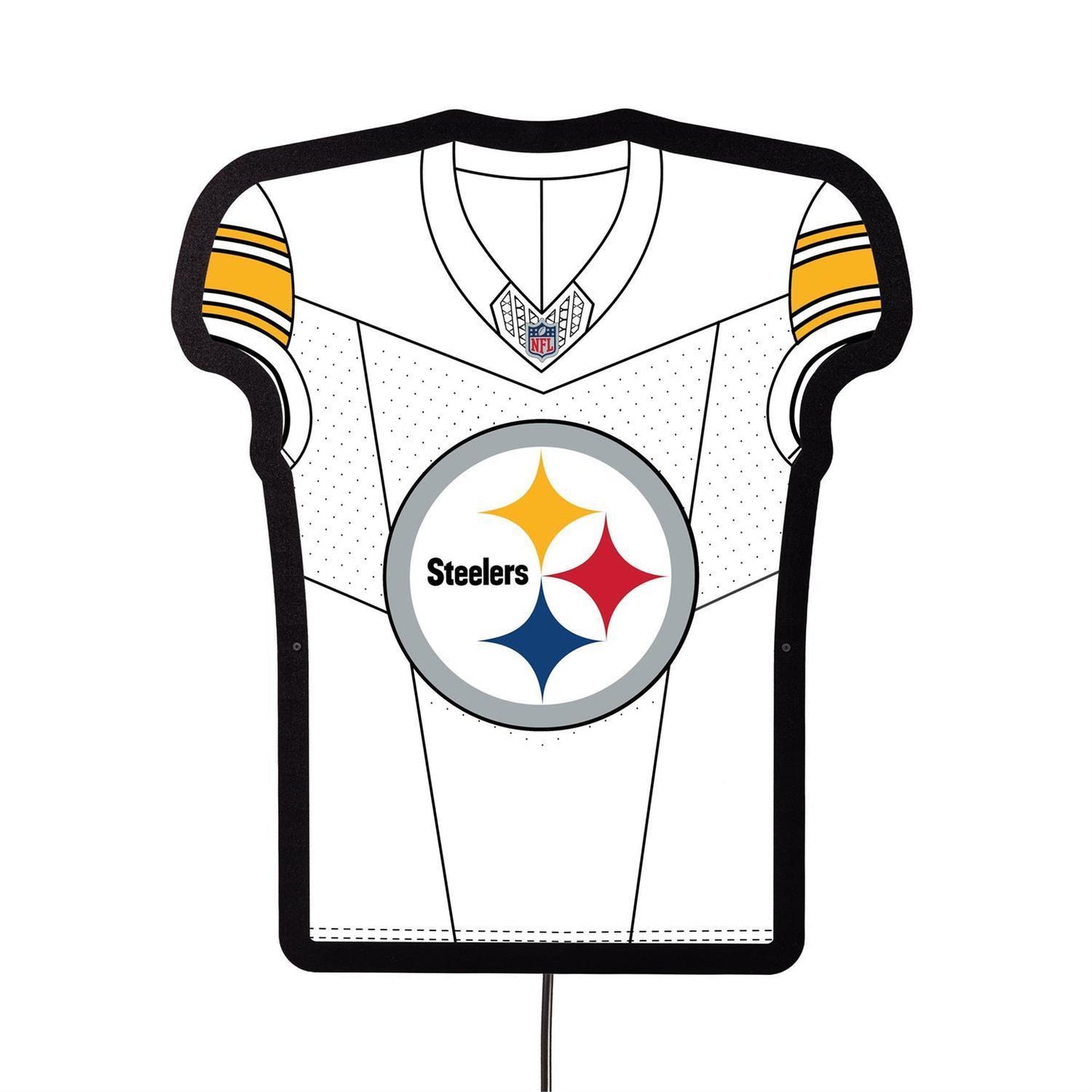 Pittsburgh Steelers 23" LED Jersey Lighted Wall Sign