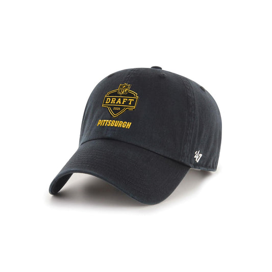 Pittsburgh Steelers '47 Brand Clean Up Draft Pittsburgh Hat