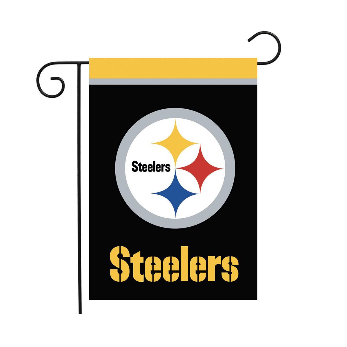 Pittsburgh Steelers 12.5 x 18" Garden Flag