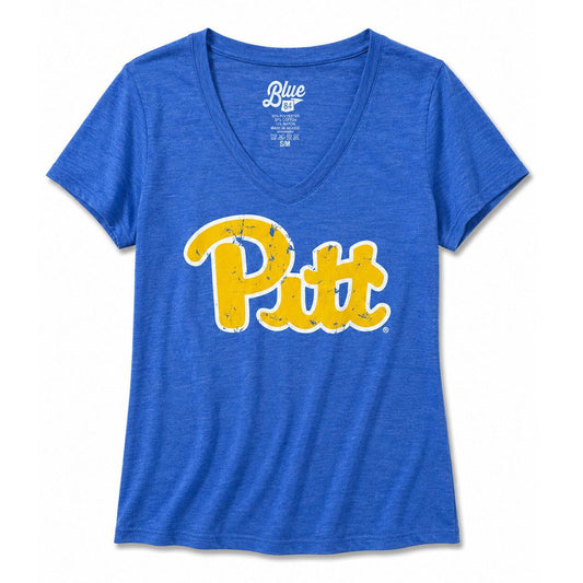 Blue 84 Pitt Women's V-Neck Tee