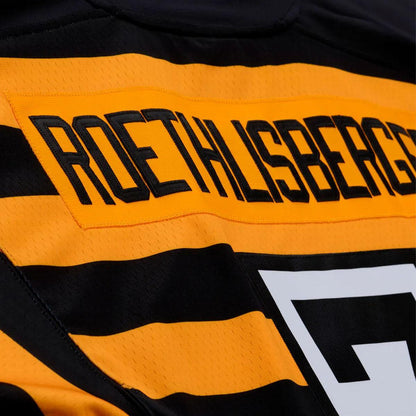 Ben Roethlisberger #7 Pittsburgh Steelers 2016 Gold/Black Throwback Legacy Jersey