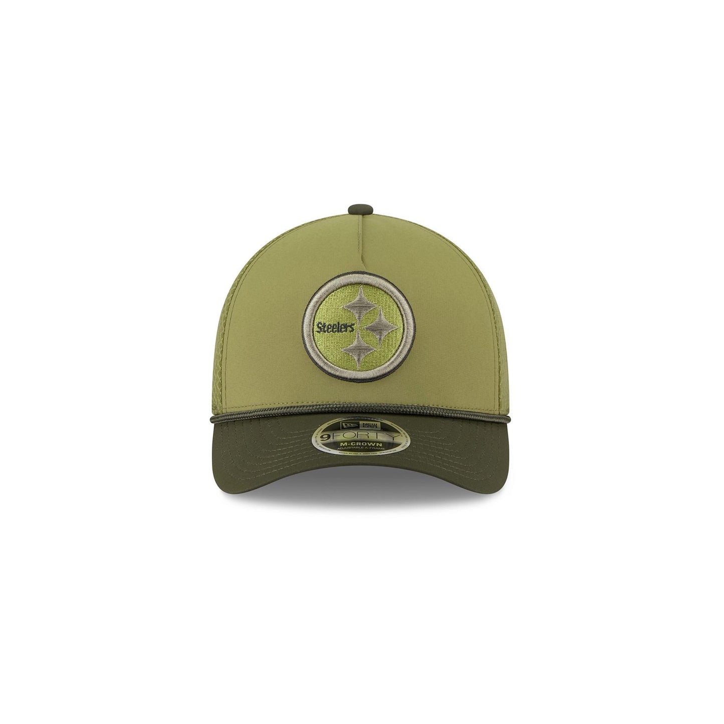 Pittsburgh Steelers New Era 9FORTY Salute to Service Sideline Kids Hat