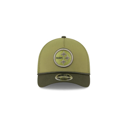 Pittsburgh Steelers New Era 9FORTY Salute to Service Sideline Kids Hat