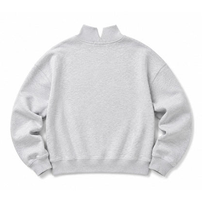 Pittsburgh Steelers Relay Grey Vantage ’47 Women's Mock Neck Pullover