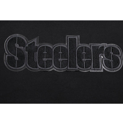 Pittsburgh Steelers Pro Standard Men's Blackout Pullover Hoodie