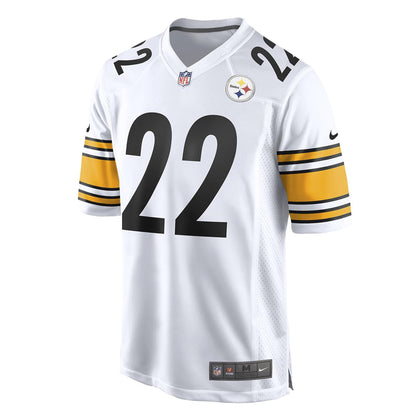 Najee Harris #22 Men's Nike Replica Away Jersey