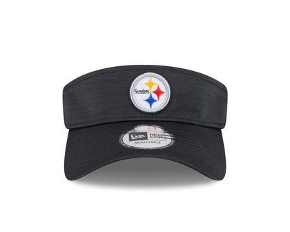 Pittsburgh Steelers New Era Sideline Adjustable Visor