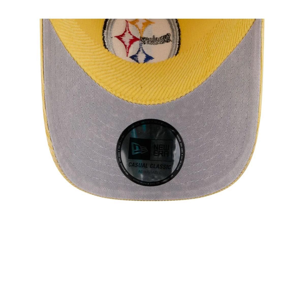 Pittsburgh Steelers Washed Corduroy Casual Classic Adjustable Cap