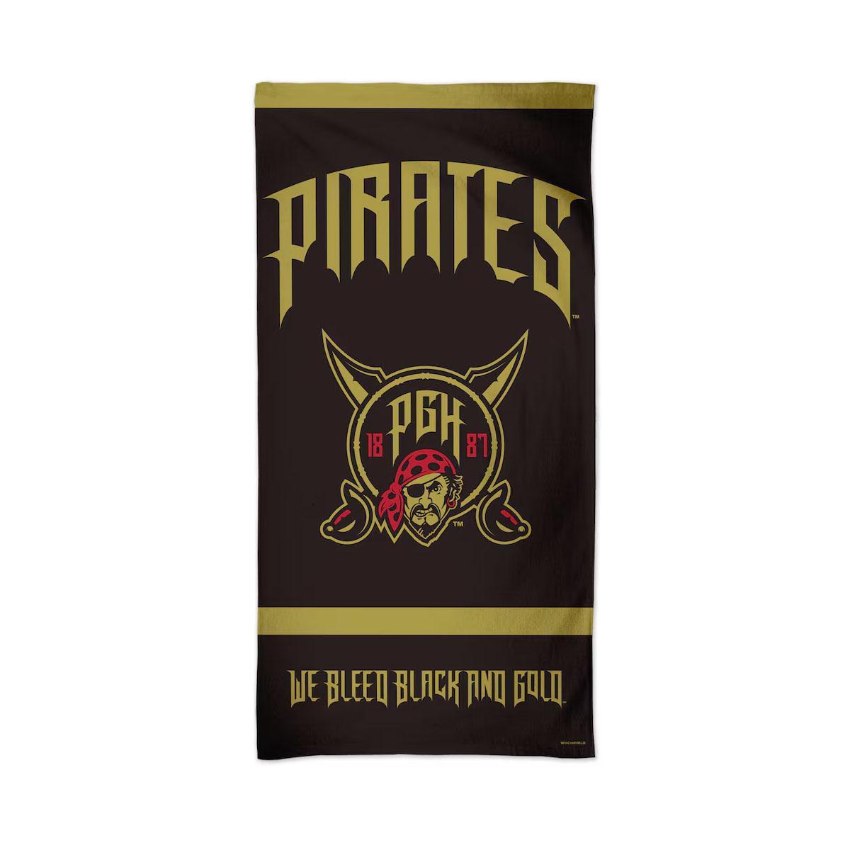 Pittsburgh Pirates 2026 City Connect 30" x 60" Spectra Beach Towel