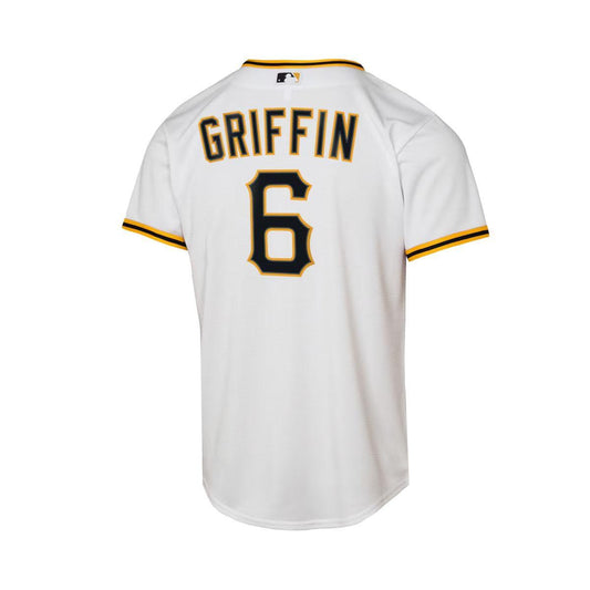 Konnor Griffin #6 Pittsburgh Pirates Nike Youth Home Replica Jersey