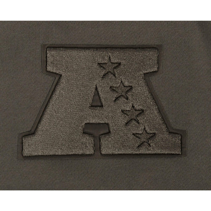 Pittsburgh Steelers Dark Taupe Drop Shoulder Pullover Hoodie