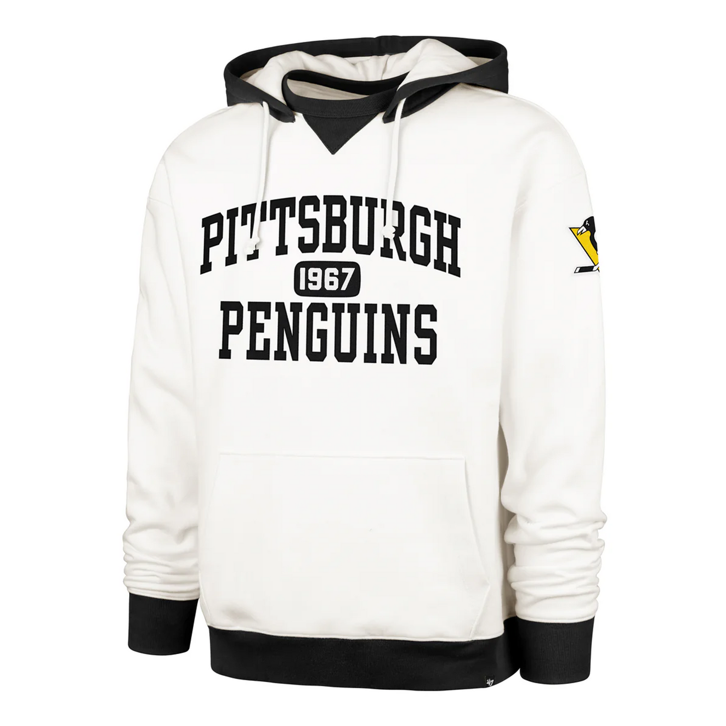 Pittsburgh Penguins '47 Historic Skipper Heavyweight Pullover Fleece Hoodie