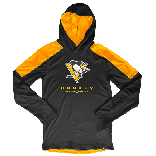 Pittsburgh Penguins Lightweight Fanatics Hooded Longsleeve