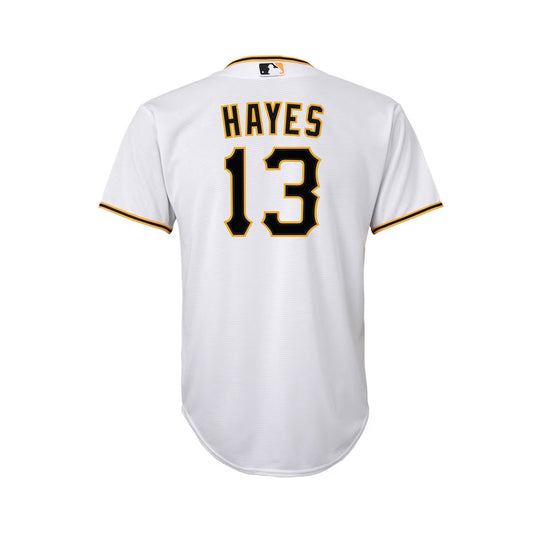 Kids Ke'Bryan Hayes #13 Nike Pittsburgh Pirates White Replica Edition Jersey