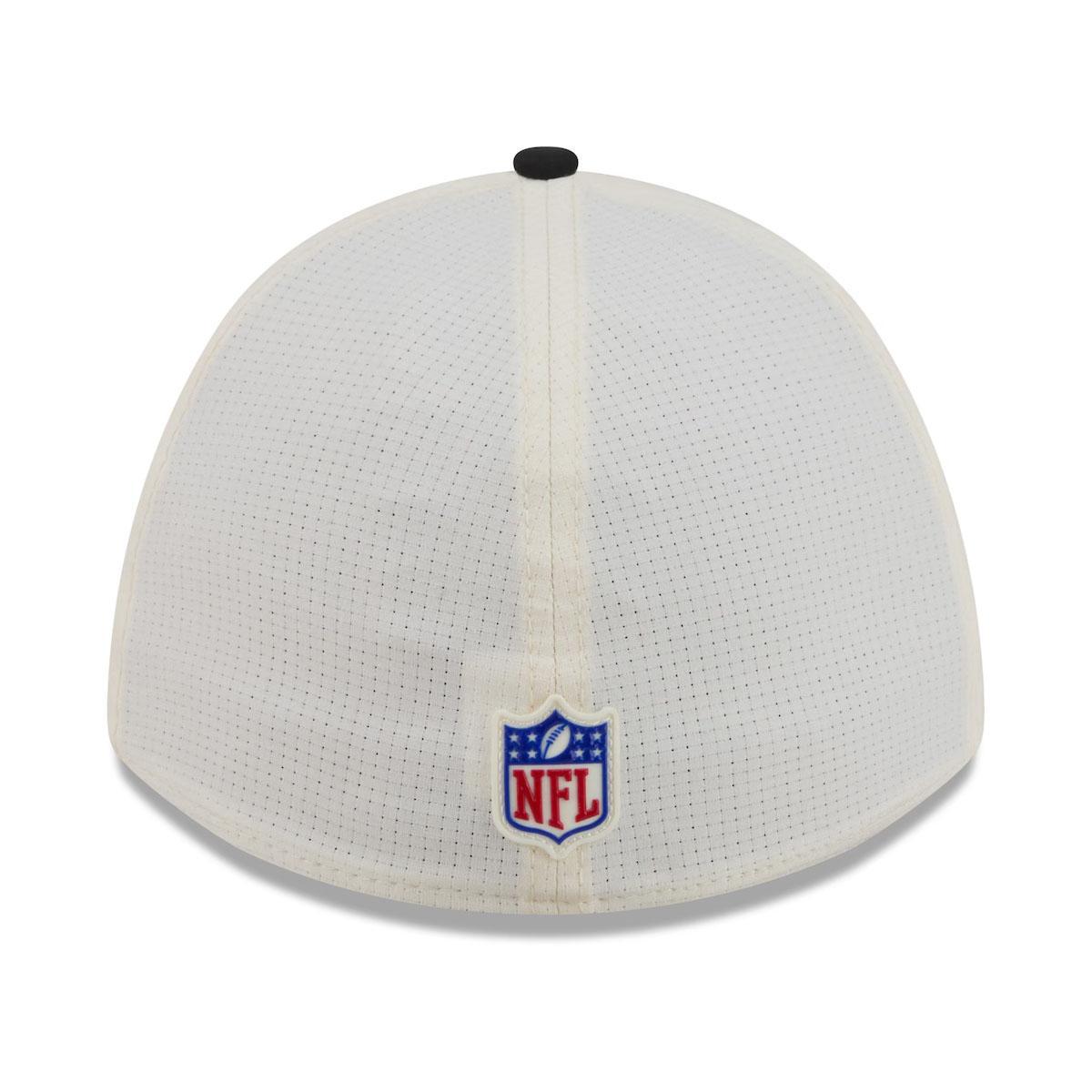 Pittsburgh Steelers 2026 NFL Training Camp 39THIRTY Cream/Black M-Crown Hat