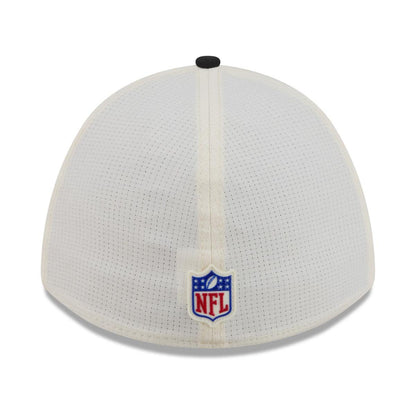 Pittsburgh Steelers 2026 NFL Training Camp 39THIRTY Cream/Black M-Crown Hat