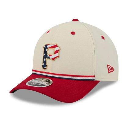 Pittsburgh Pirates New Era USA 250 Fourth of July 9FORTY Adjustable Hat