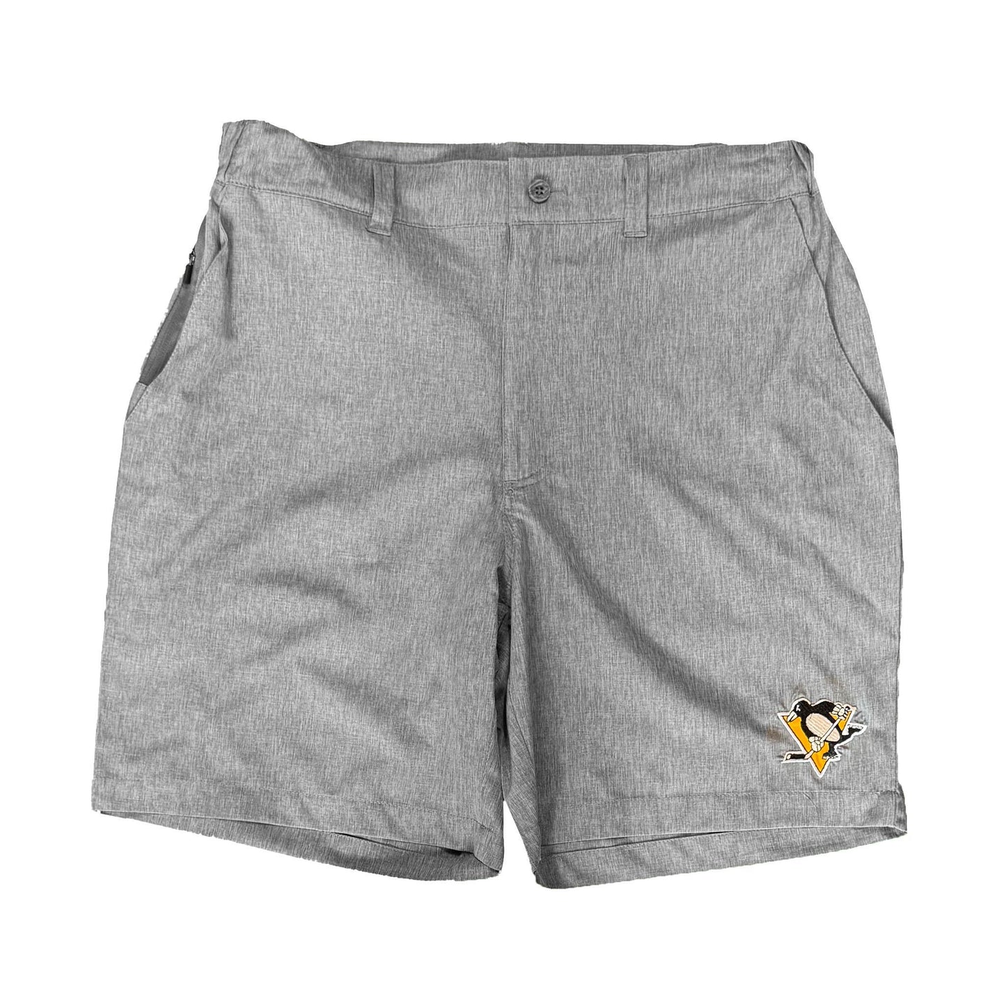 Pittsburgh Penguins Embroidered Logo Shorts