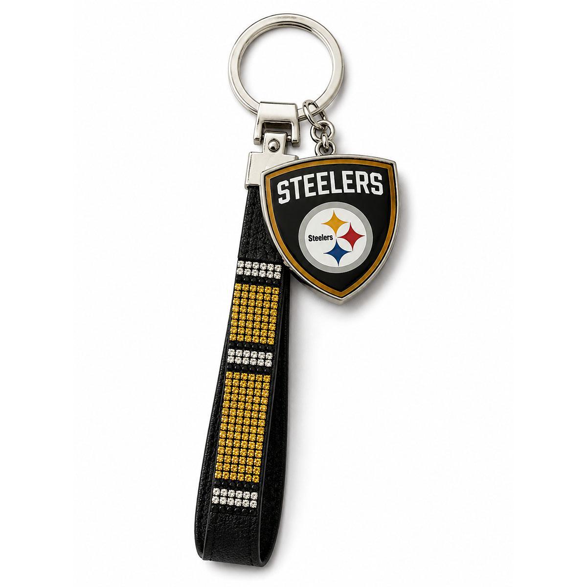 Pittsburgh Steelers Crystal Charm