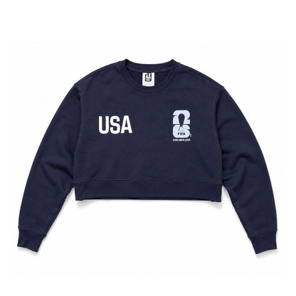 FIFA World Cup 2026 USA Cropped Women's Sweatshirt