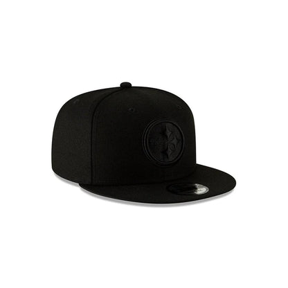 Pittsburgh Steelers Black on Black NFL 9FIFTY Snapback