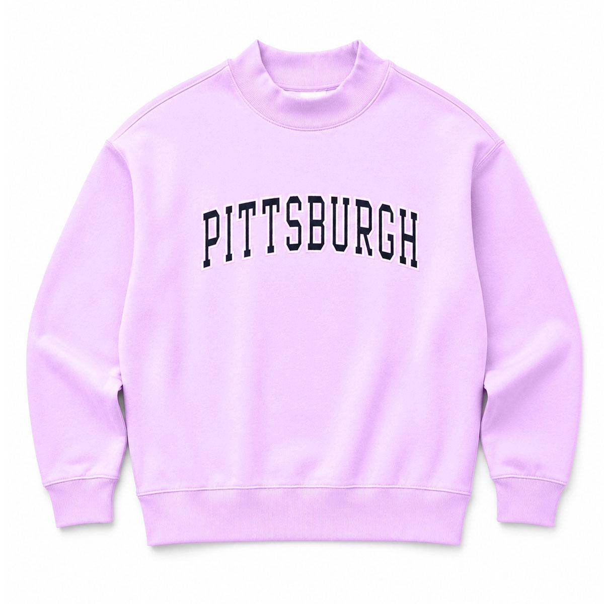 PITTSBURGH Premium Crew Neck x Pink