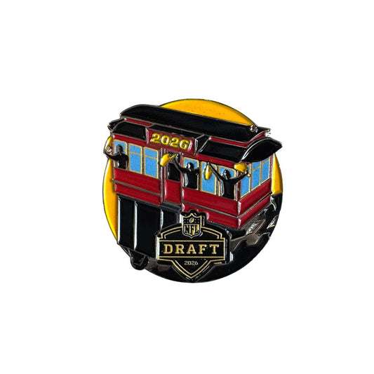 NFL Draft Incline Car Premium Enamel Pin