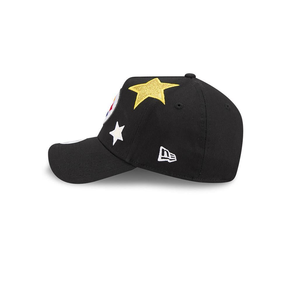 Pittsburgh Steelers New Era Women's Stardom A-Frame 9FORTY Adjustable Hat