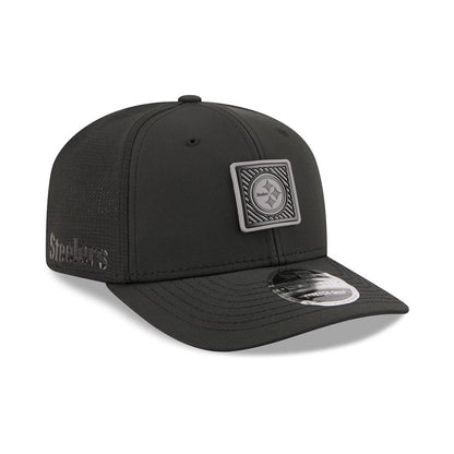 Pittsburgh Steelers 2026 NFL Training Camp 9SEVENTY Black/Charcoal Stretch-Snap Hat