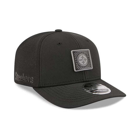 Pittsburgh Steelers 2026 NFL Training Camp 9SEVENTY Black/Charcoal Stretch-Snap Hat