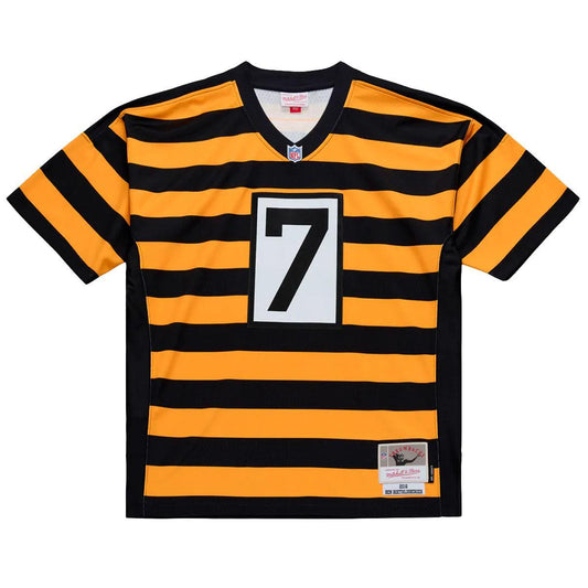 Ben Roethlisberger #7 Pittsburgh Steelers 2016 Gold/Black Throwback Legacy Jersey