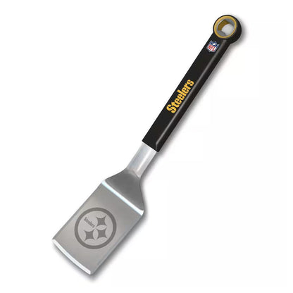 Pittsburgh Steelers Stainless Steel BBQ Spatula with Bottle Opener