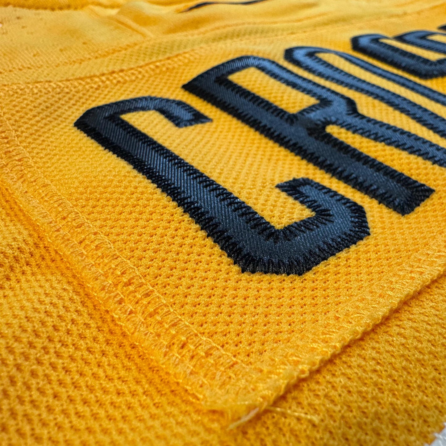 [MISPRINT] Men's Pittsburgh Penguins Sydney Crosby #58 Adidas Authentic Alternate Jersey