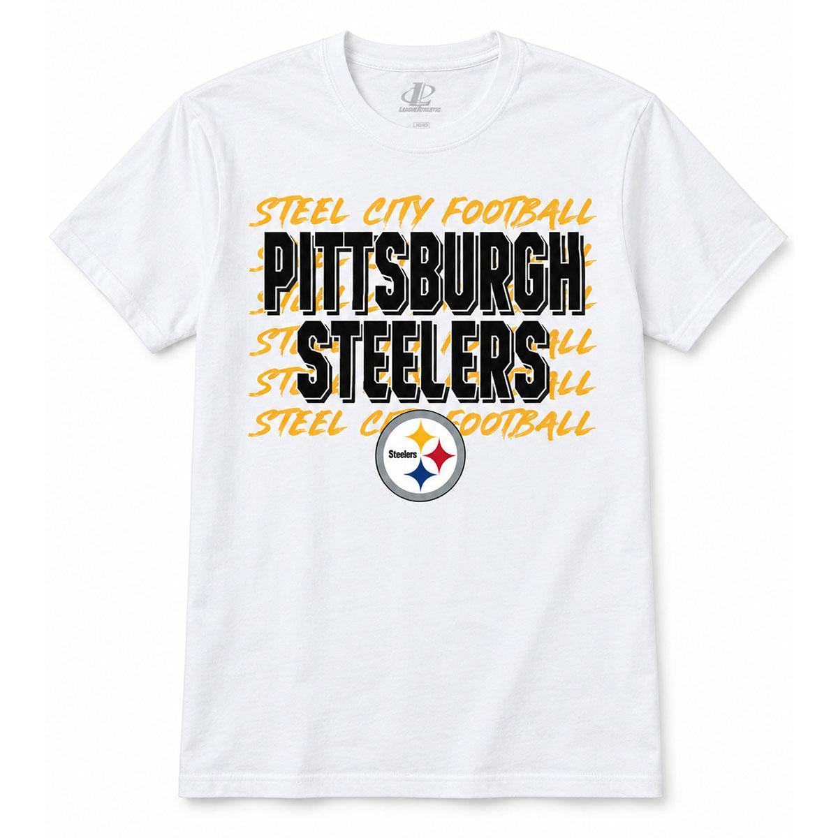 Pittsburgh Steelers Steel City Football Tee
