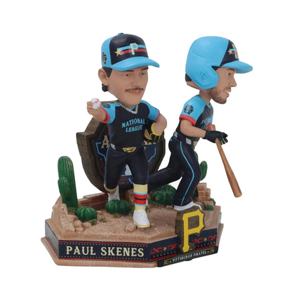 Pittsburgh Pirates 2024 All-Star Mini Bobblehead Scene