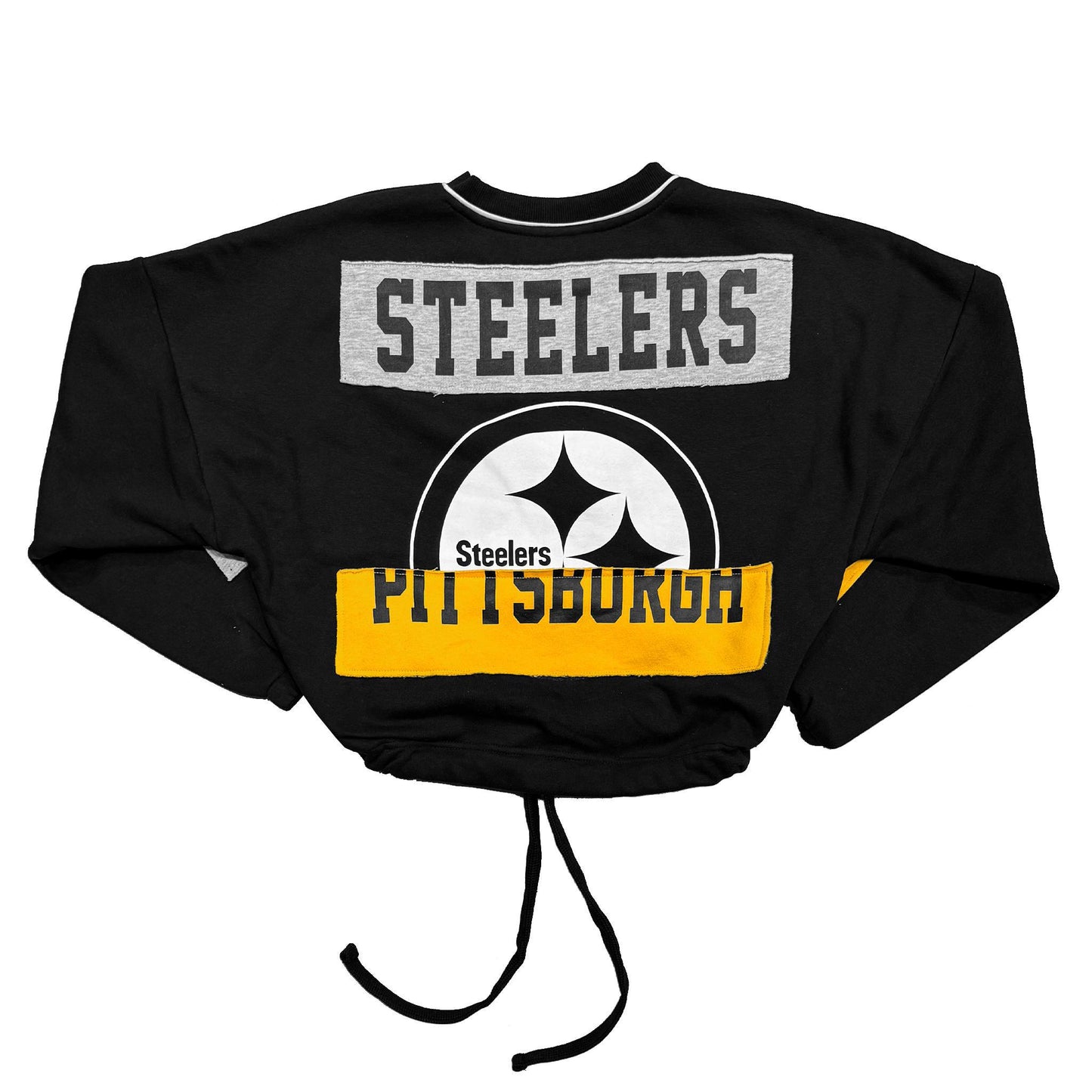 Starter Women's Pittsburgh Steelers Cinch Bottom Pullover