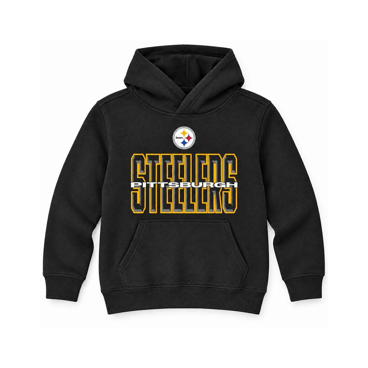 Pittsburgh Steelers Bold Style Youth Hoodie