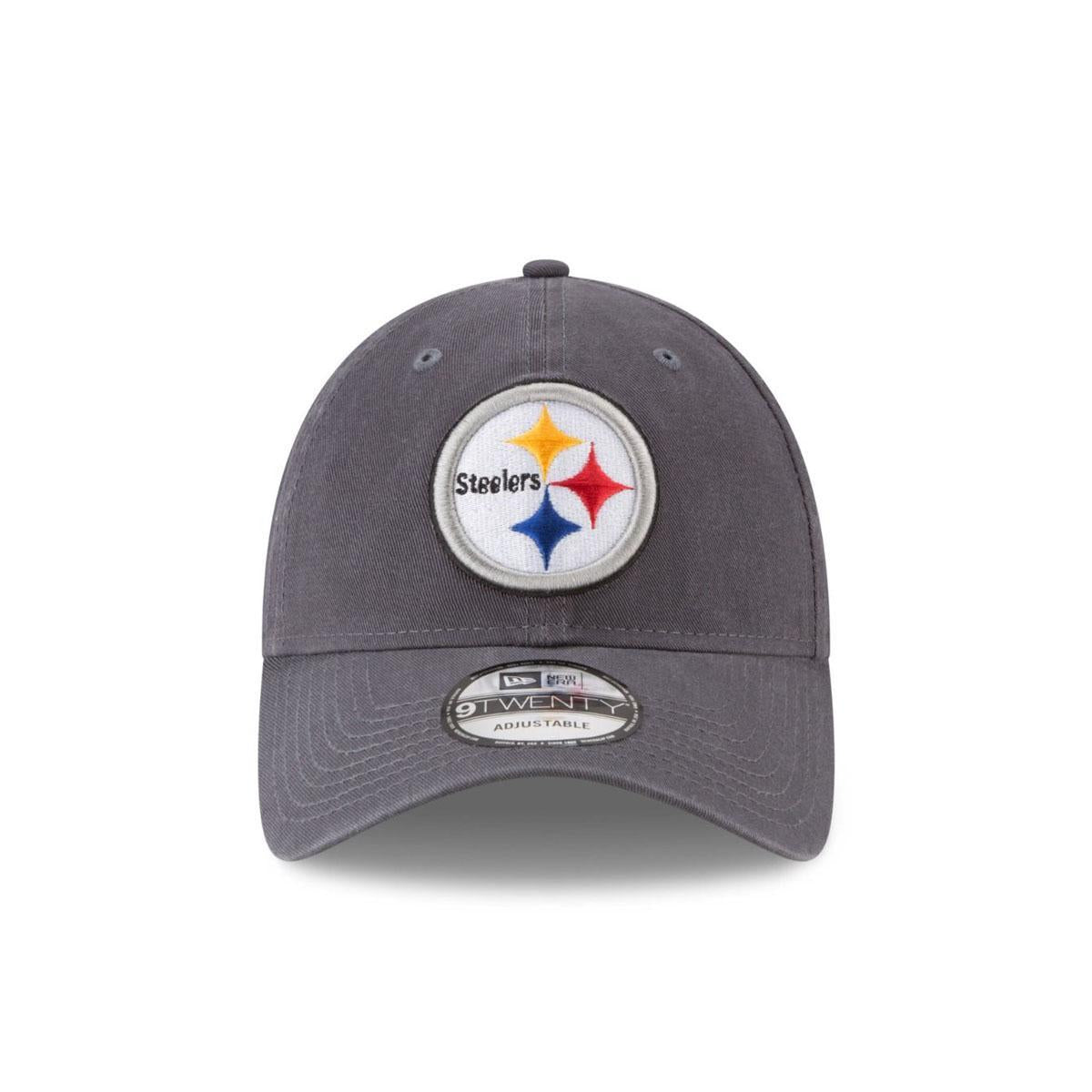 Pittsburgh Steelers New Era 9TWENTY Core Classic Charcoal Hat