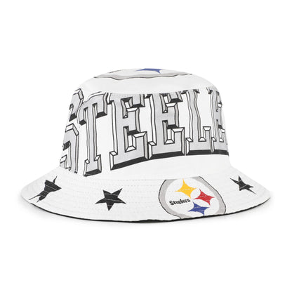 Pittsburgh Steelers '47 White Bucket Hat