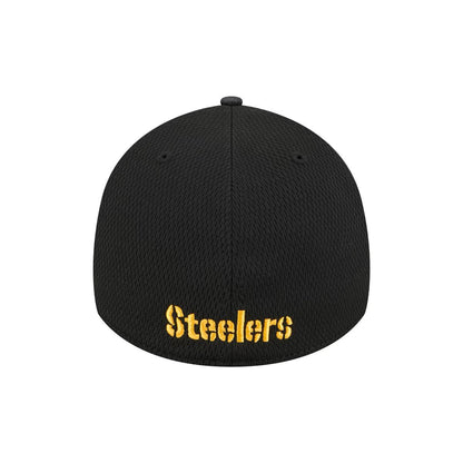 Pittsburgh Steelers Black Visor Hit 39THIRTY Stretch-Fit Hat