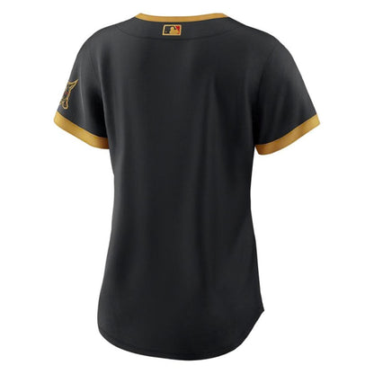 Pittsburgh Pirates Women's Black City Connect 2.0 Limited Baseball Jersey