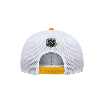 Pittsburgh Penguins Yellow Structured Adjustable Hat