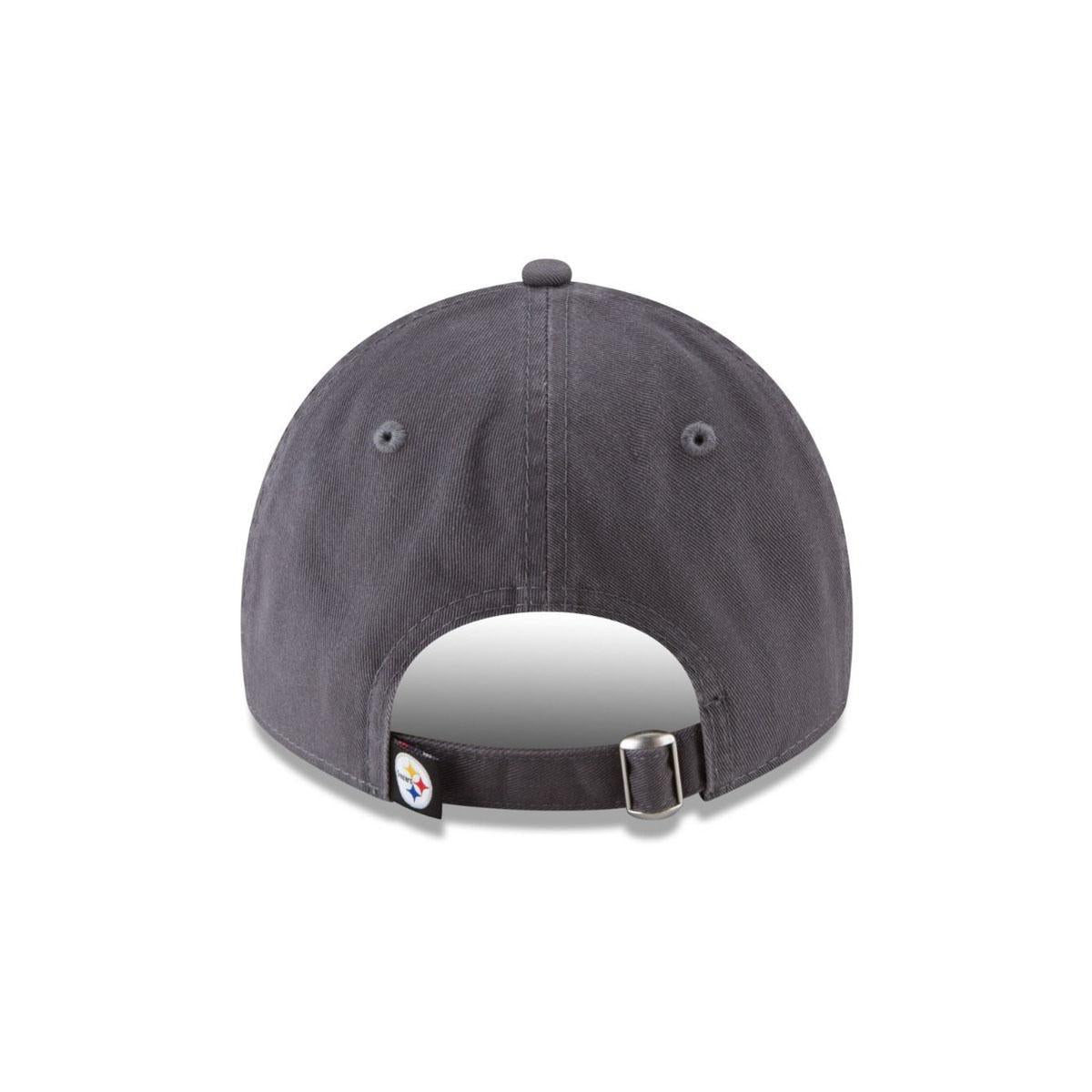 Pittsburgh Steelers New Era 9TWENTY Core Classic Charcoal Hat
